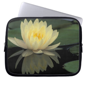 USA, Kentucky, Louisville Domestic water lily, Laptop Sleeve