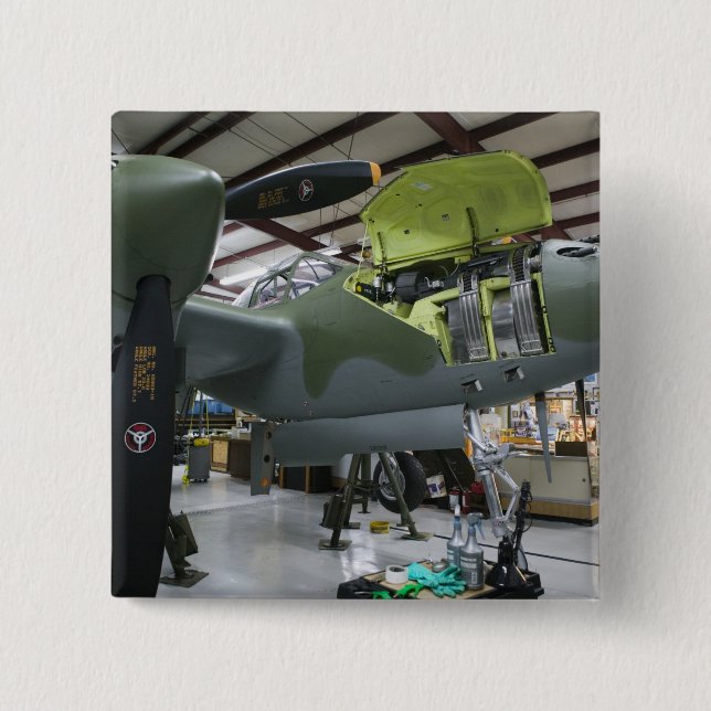 USA, Kentucky, Middlesboro: The Lost Squadron, 15 Cm Square Badge (Front)