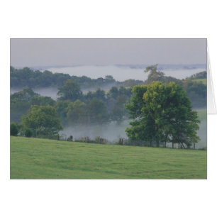 USA, Kentucky. Rolling hills of the Bluegrass