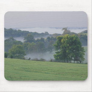 USA, Kentucky. Rolling hills of the Bluegrass Mouse Pad