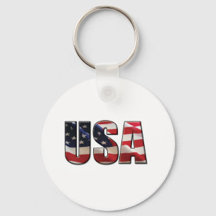 USA KEY RING