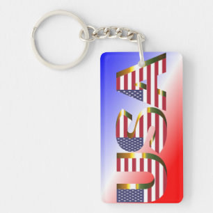 USA  KEY RING