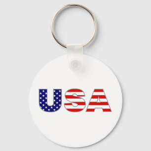 Usa Key Ring