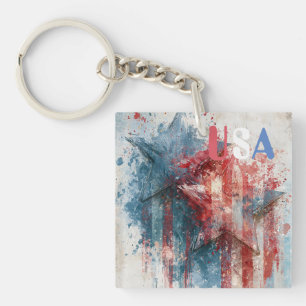 USA Keychain
