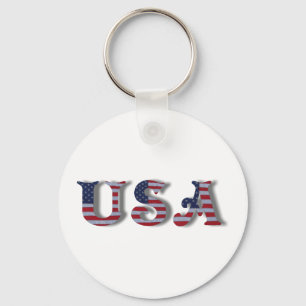 USA -KEYCHAIN KEY RING