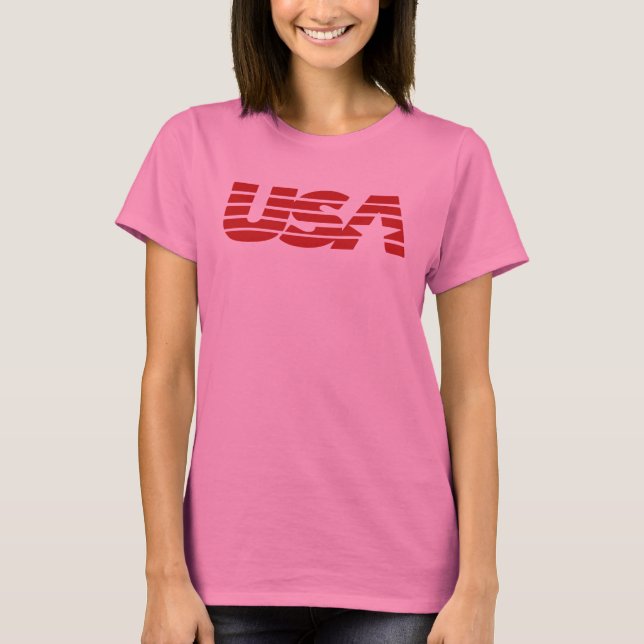 USA Ladies Tank Top (Front)