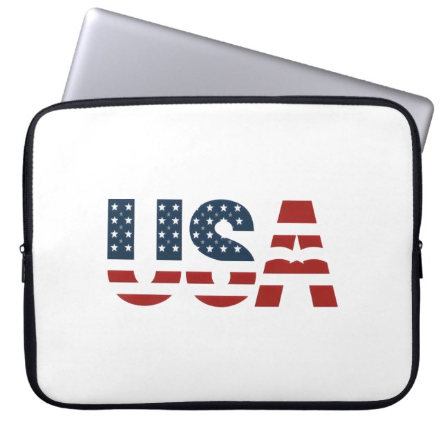 USA. LAPTOP SLEEVE (Front)