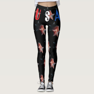 USA Leggings