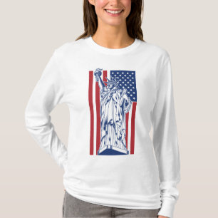 USA Liberty custom clothing T-Shirt