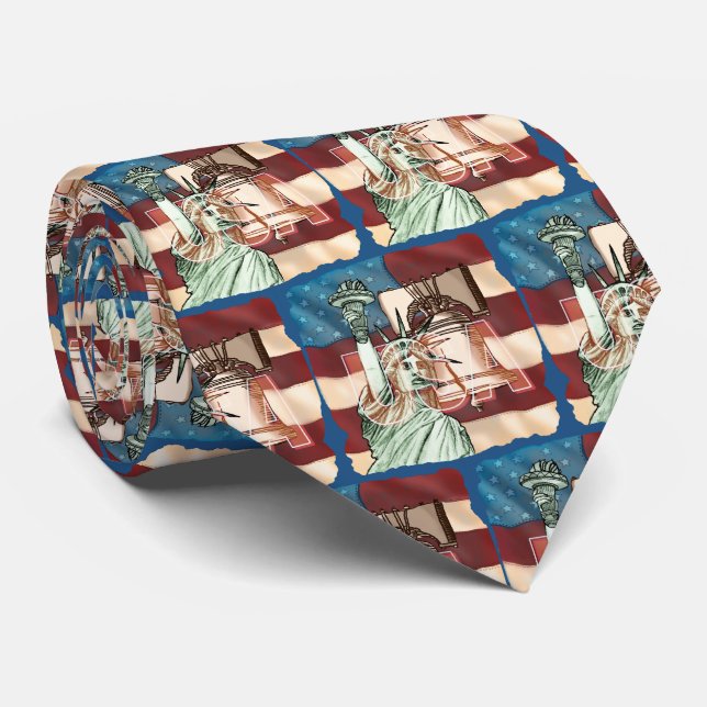 USA Liberty tie (Rolled)