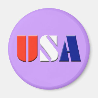 USA - (light purple) Magnet