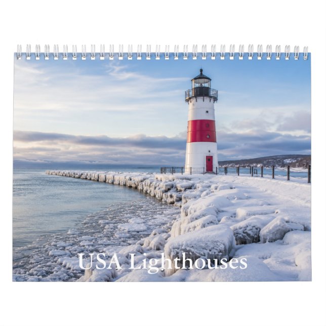 USA Lighthouses Calendar  (Cover)