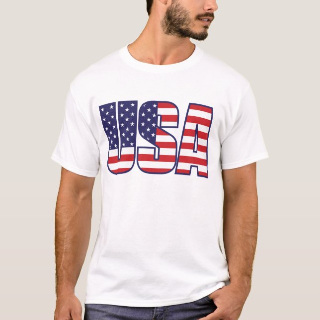 USA logo T-Shirt (Front)