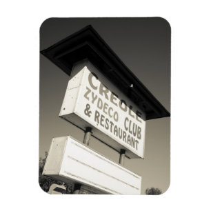 USA, Louisiana, Henderson. Creole Zydeco Music Magnet