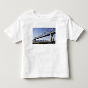 USA, Louisiana, New Orleans. Skyline from the 2 Toddler T-Shirt