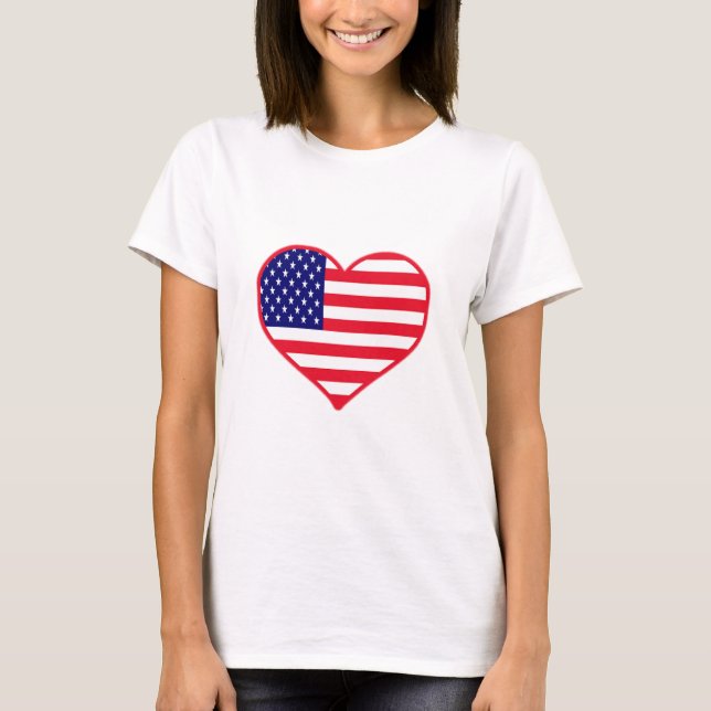 USA Love T-Shirt (Front)