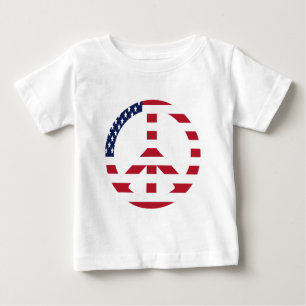 USA,Love,Unity,Peace_ Baby T-Shirt