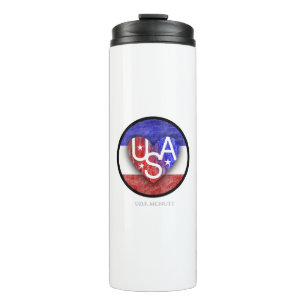 USA Lover's Heart® Thermal Tumbler