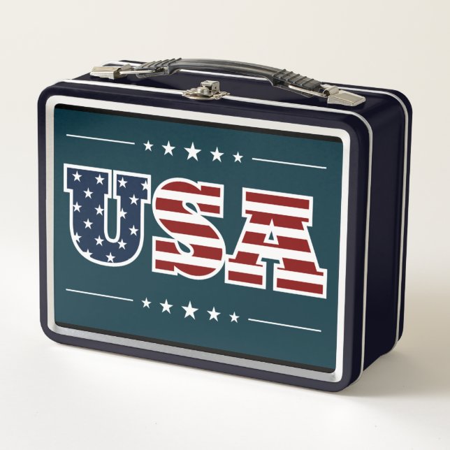 USA Lunch Box (Front)