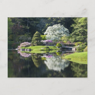 USA, Maine, Northeast Harbour. View of Asticou Postcard