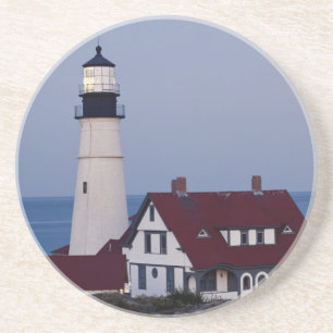 USA, Maine, Portland, Cape Elizabeth, Lighthouse Coaster
