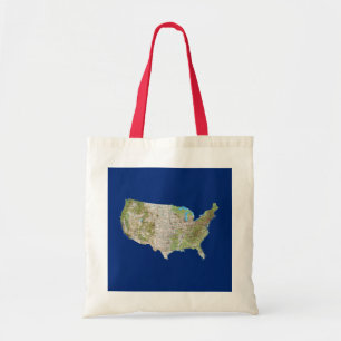 USA Map Bag