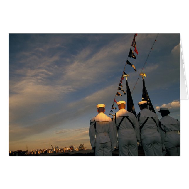 USA, Massachusettes, Boston. US Navy Colour (Front Horizontal)