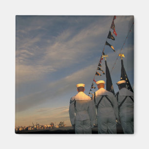 USA, Massachusettes, Boston. US Navy Colour Magnet