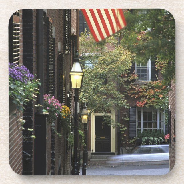 USA, Massachusetts, Boston, Beacon Hill. Coaster (Front)