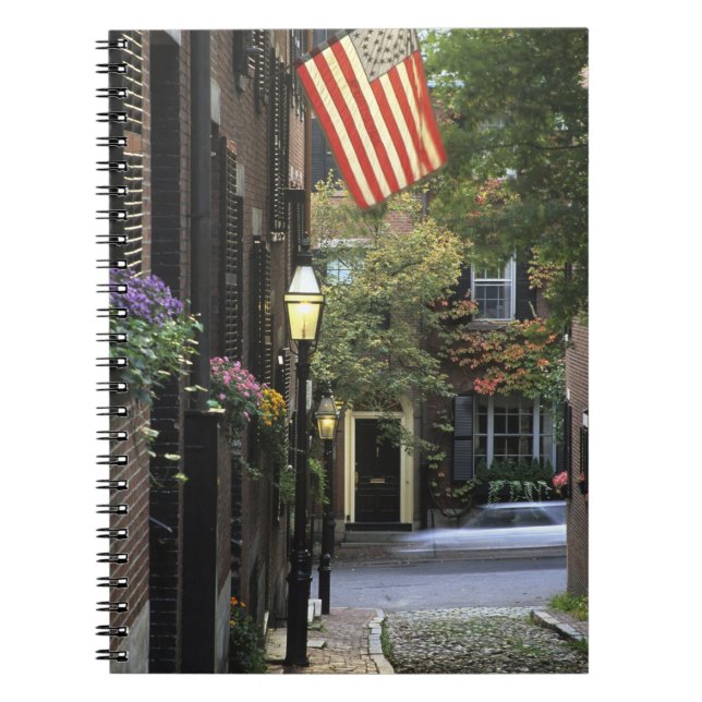 USA, Massachusetts, Boston, Beacon Hill. Notebook (Front)