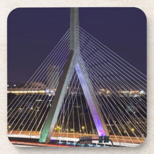 USA, Massachusetts, Boston. Leonard Zakim Coaster