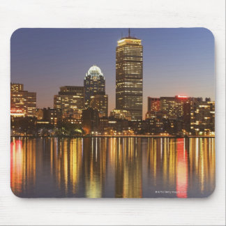 USA, Massachusetts, Boston skyline at dusk 2 Mouse Pad