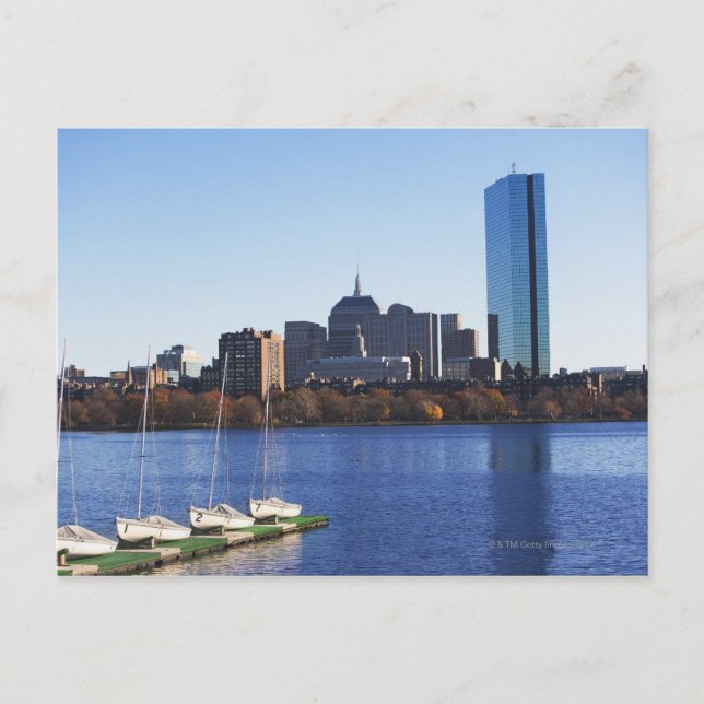 USA, Massachusetts, Boston skyline Postcard (Front)