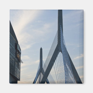USA, Massachusetts, Boston. The Zakim Bridge. 2 Magnet