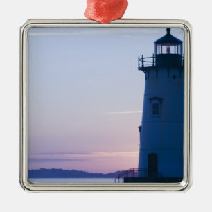 USA, MASSACHUSETTS, Martha's Vineyard: 2 Metal Tree Decoration