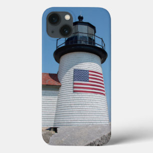 USA, Massachusetts, Nantucket. Brant Point iPhone 13 Case