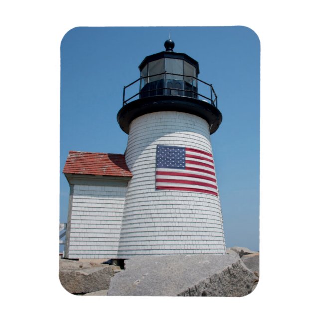 USA, Massachusetts, Nantucket. Brant Point Magnet (Vertical)