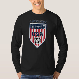 Usa Men's Soccer Team 2022 Believe T-Shirt