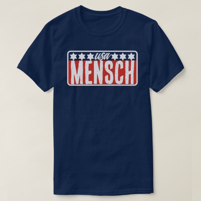 USA MENSCH T-Shirt (Design Front)