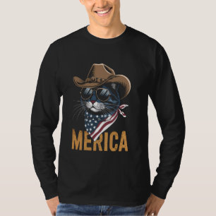 USA 'Merica Ragdoll Cat 4th of July Men Women Kids T-Shirt