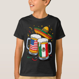 Usa mexico beer cinco de mayo T-Shirt