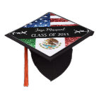 USA Mexico flag sparkles Custom Name Class of 2025