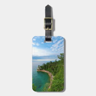 USA, Michigan. Miner's Castle Rock Formation 3 Luggage Tag