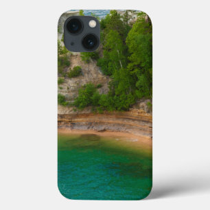 USA, Michigan. Miner's Castle Rock Formation iPhone 13 Case