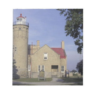 USA, Michigan Old Mackinac Point Lighthouse Notepad