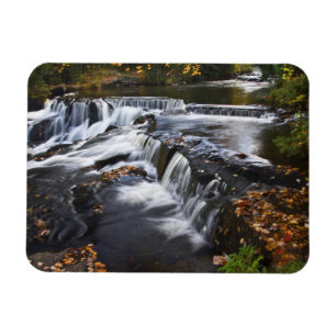 USA, Michigan, Upper Peninsula. Bond Falls and Magnet