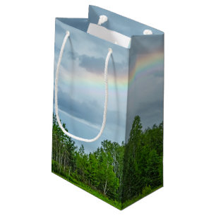 USA, Minnesota. Green meadow with wildflowers Small Gift Bag