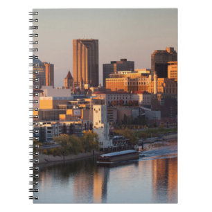 USA, Minnesota, Minneapolis, St. Paul 3 Spiral Notebook
