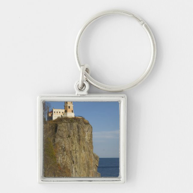 USA, Minnesota.  Split Rock Lighthouse on Lake Key Ring (Front)