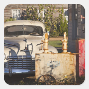 USA, Mississippi, Jackson. Mississippi Square Sticker